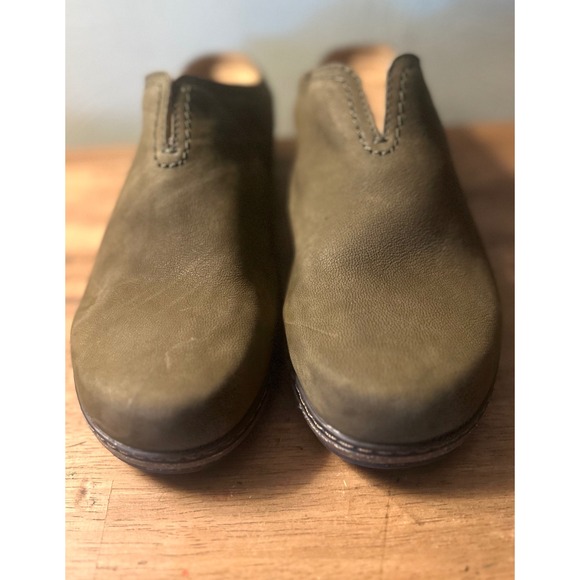 Earth Leather clogs/Mules women's 9 - Picture 6 of 6